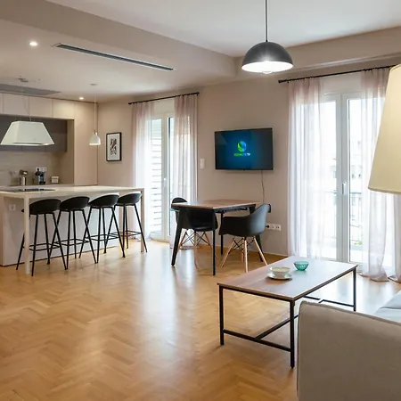 Brand New Three-Bedroom Apartment In Kolonaki, Peridot - Homes Athens Exterior photo